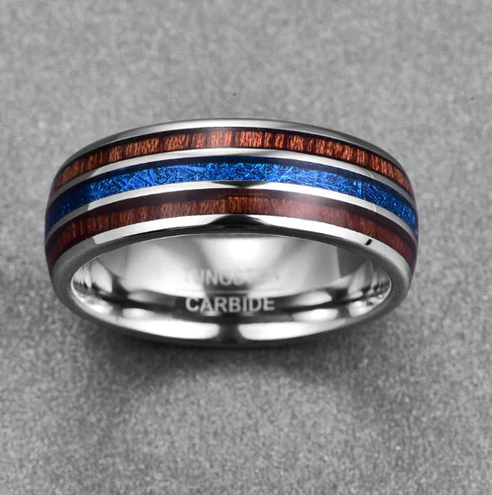 Luxurious Elegant Tungsten Love Rings