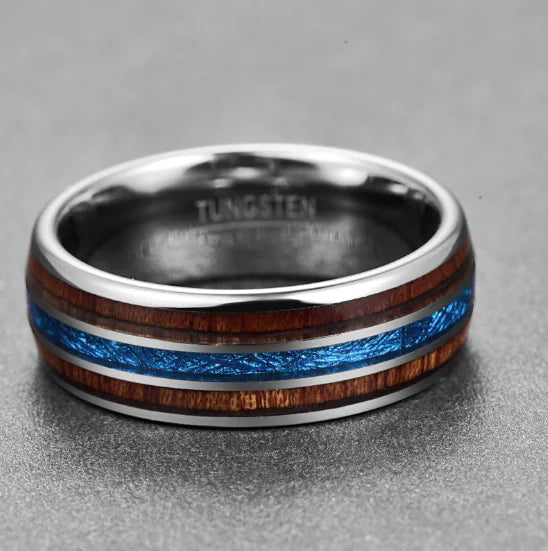 Luxurious Elegant Tungsten Love Rings