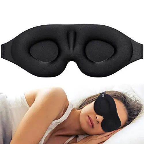 Luxury 3D Contoured Eye Mask for Sleeping